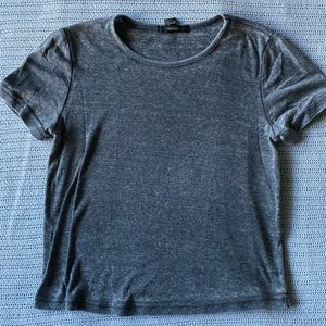 Forever 21 Gray Baby Tee